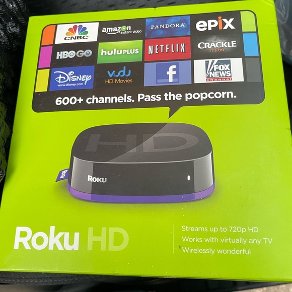 Complete Roku HD Wireless Streaming Box includes all accessories + - Picture 1 of 5